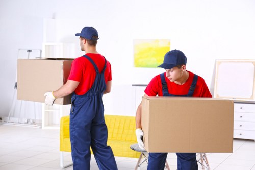 Office relocation team planning a business move in Willesden