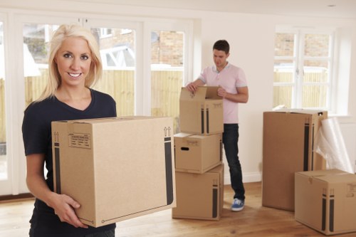Moving truck service for a residential move in Willesden
