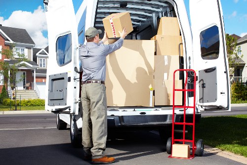 Commercial moving team supporting a Willesden office relocation